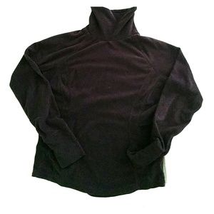 Fleece turtleneck